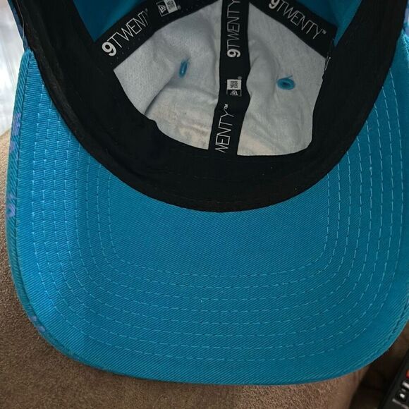 Carolina Panthers Hat Blue New Era 9Twenty Strap Back Baseball Cap. Women’s. - Picture 8 of 9